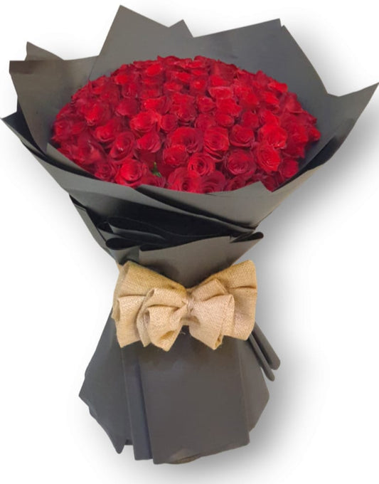 Majestic Love 101 Red Roses-TheFlowersHope