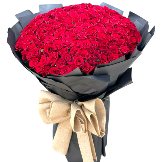 Majestic Love 201 Red Roses-TheFlowersHope