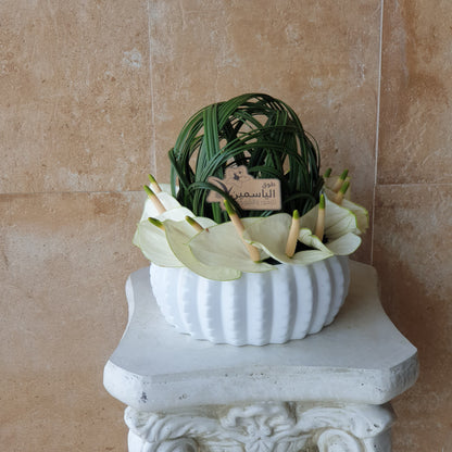 anthuriums flower vase - TheFlowersHope