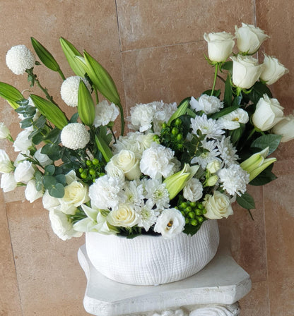 Elegant White-TheFlowersHope