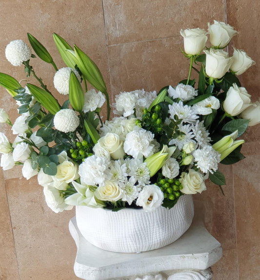 Elegant White-TheFlowersHope